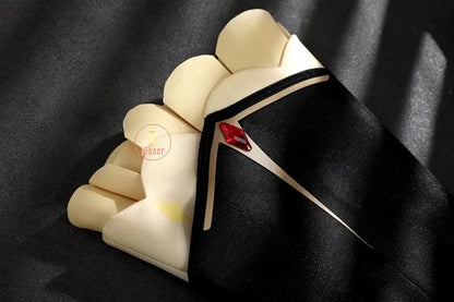 Genshin Impact Sandrone Cosplay Costume Wig Marionette Dress Headwear Eleven Fatui Harbingers Halloween Women Girls Role Play