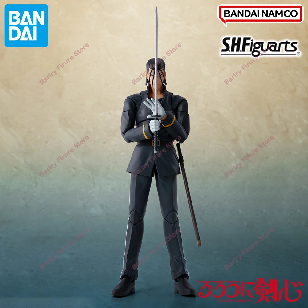 Bandai S.H.Figuarts Rurouni Kenshin Hajime Saito 16.5cm PVC Model