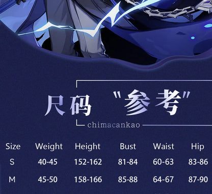 Genshin Impact Kyryll Chudomirovich Flins Cosplay Costume Wig Uniform Cloak Carnival Halloween Party for Women Men Props iCoser