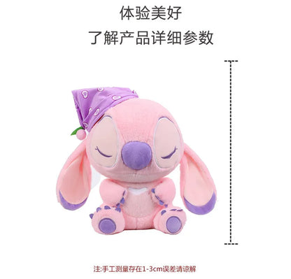 80cm Large Big Size Disney Stitch Sleeping Cute Anime Plush Stuffed Doll Room Plushies Pillow Ornaments Children's Holiday Gifts