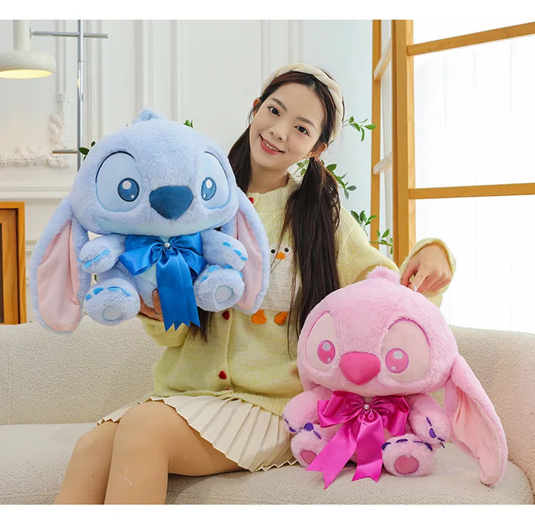 20/30/40CM Big Size Stitch Disney Anime Plush Stuffed Doll Kawaii Room Decor Plush Pillow Children's Holiday Gifts