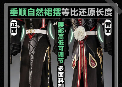 Zenless Zone Zero Isolde Cosplay Costume Wig Uniform Headwear Pendant Halloween Party Women Girls Props Game Role Play Outfit