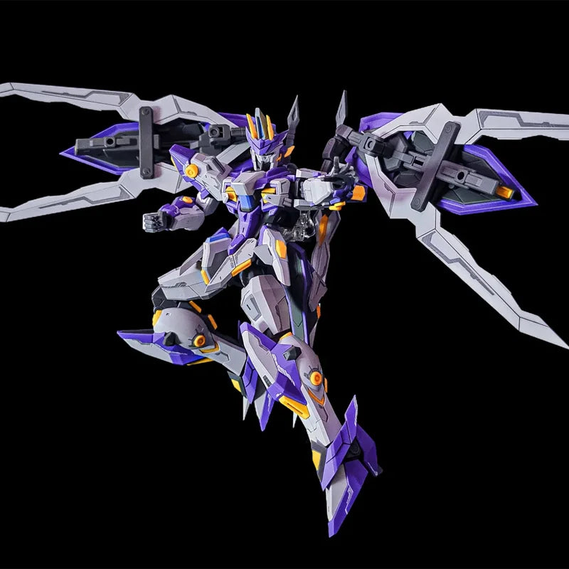 SNAA 1/144 SC-004 Aegis Knight Achilles Series Assembly Model Mecha Action Figure ABS Frame Detachable Collectible Toy