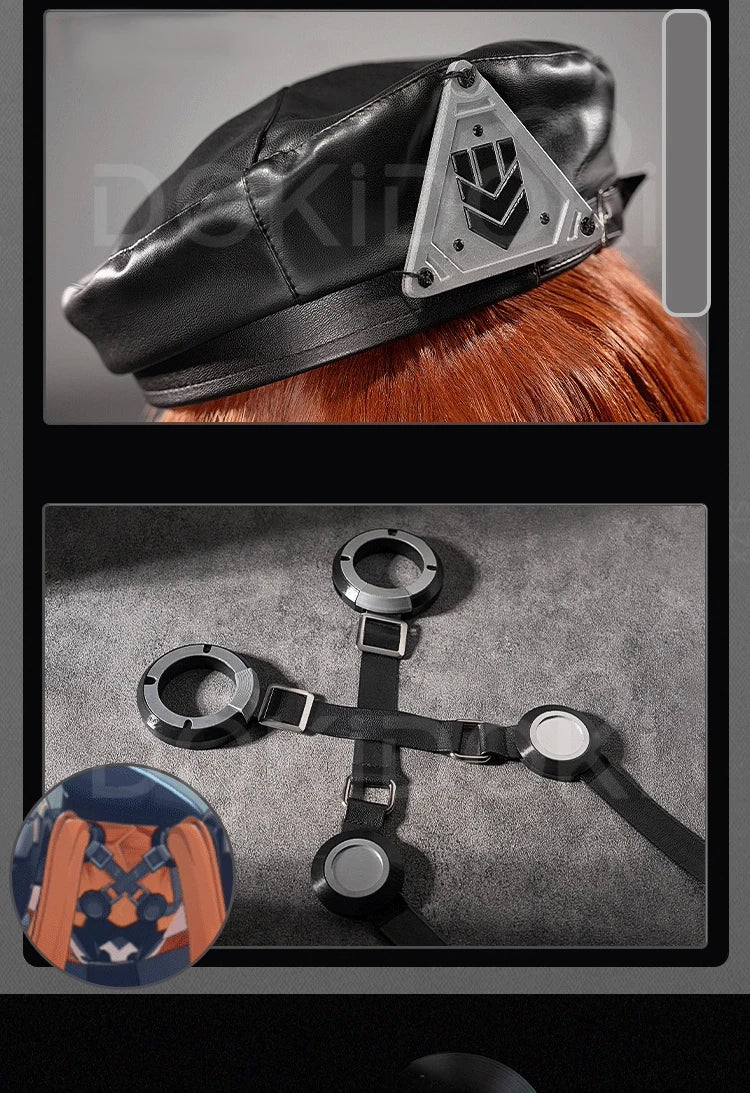 IN STOCK Orphie Cosplay Costume Game Zenless Zone Zero DokiDoki-R Women Costume ZZZ Orphie Cosplay Tail Halloween