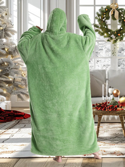 Women Hoodies Autumn Winter Extra Long Oversized Loungewear Clothes Couple Hoody Pajamas Warm Blanket Hoodie Plush Men Homewear