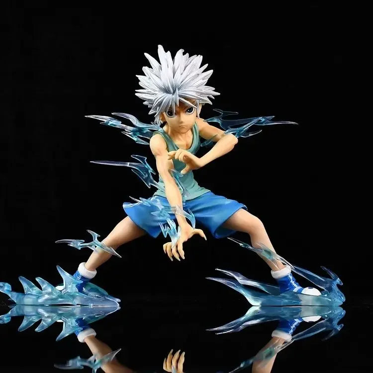 New Hunter×Hunter Anime Figures Killua Zoldyck Figure 19cm Pvc Action Figure Model Decoration Collection Ornament Birthday Gift