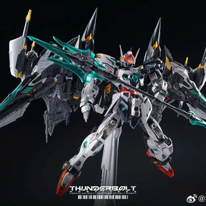 1/100 Scale Inera Infinite Dimension Thunderbolt Manta Ray Original  Mecha Plastic Model Kit Action Figures Engraved Lines Clear