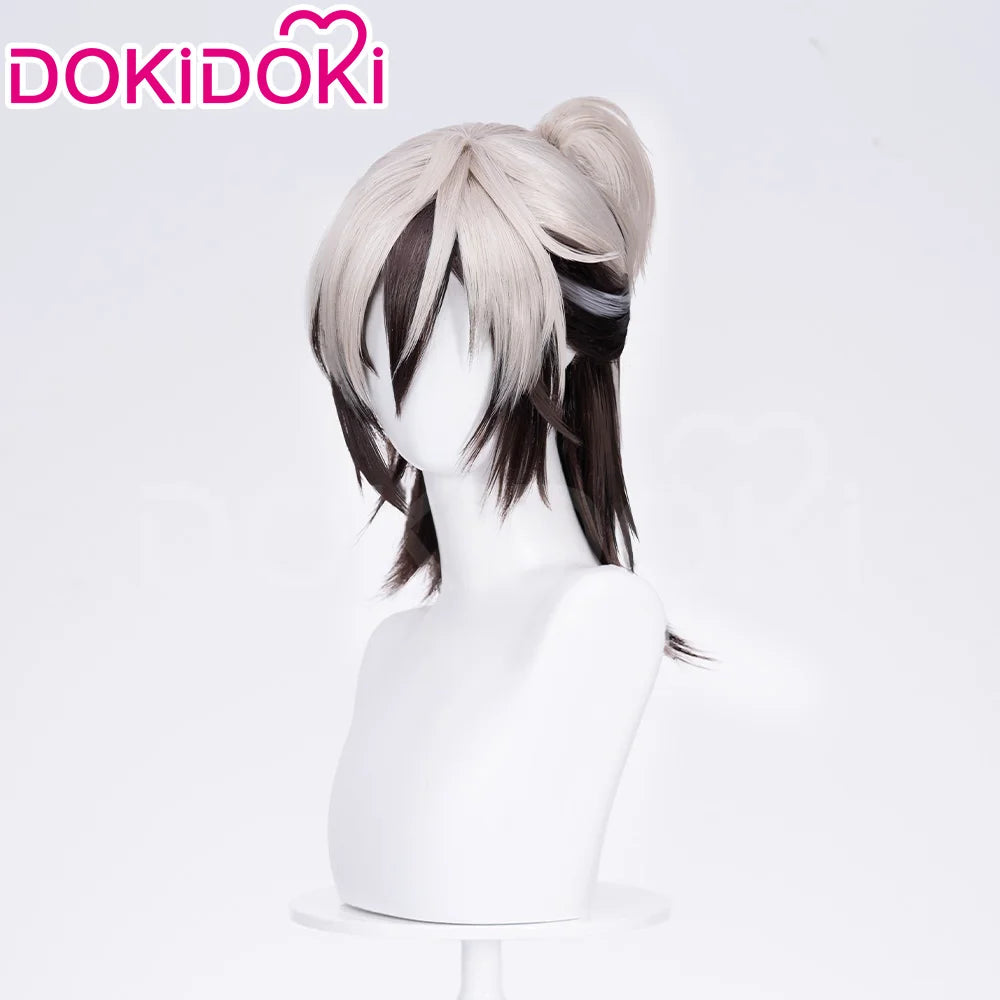 IN STOCK Rei Wig Game Nu: Carnival DokiDoki Men Long Hair Rei Cosplay High Heat Resistant Hair Free Wig Cap