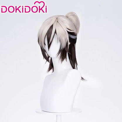 IN STOCK Rei Wig Game Nu: Carnival DokiDoki Men Long Hair Rei Cosplay High Heat Resistant Hair Free Wig Cap
