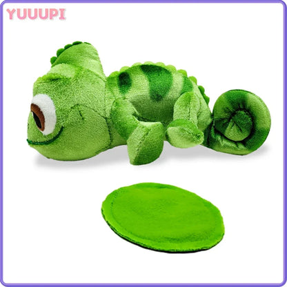 New Pascal Rapunzel Chameleon Plush Dolls 15cm Pascal Stuffed Animals Plush Doll Pascal Rapunzel Shoulder Plush Toys Kids Gifts