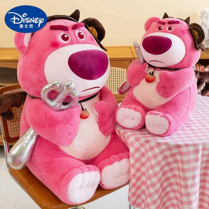45/60/75cm Big Size Lotso Disney Anime Plush Stuffed Doll Kawaii Room Decor Plushies Children Cartoon Pillow Holiday Gifts