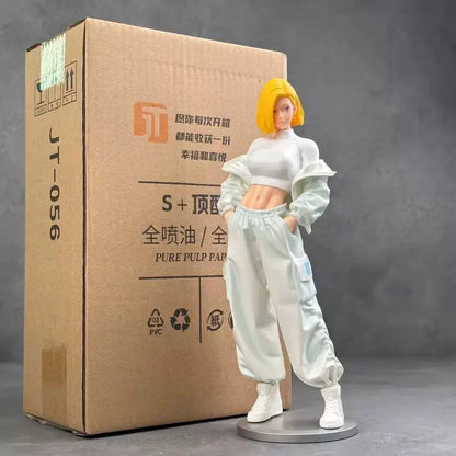 New Hot  Anime Dragon Ball Z Android 18 Figure Android 18 Action Figure Collectible Statue Model Toy Adult Christmas Gifts
