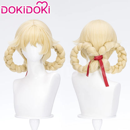 IN STOCK Ineffa Nefer Jahoda Flins Wig Game Genshin Impact DokiDoki Men Gradient Deying Hair Flins Cosplay Free Cap Halloween