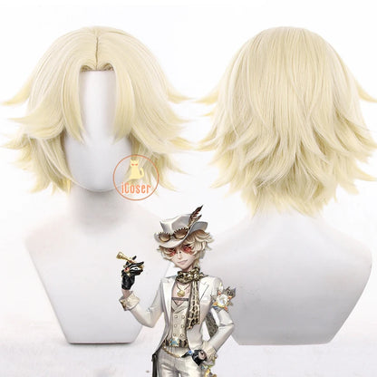 Identity V Prospector Cosplay Costume Norton Campbell Uniform Hat Gambler in The Spotlight Halloween for Women Men Carnival Prop