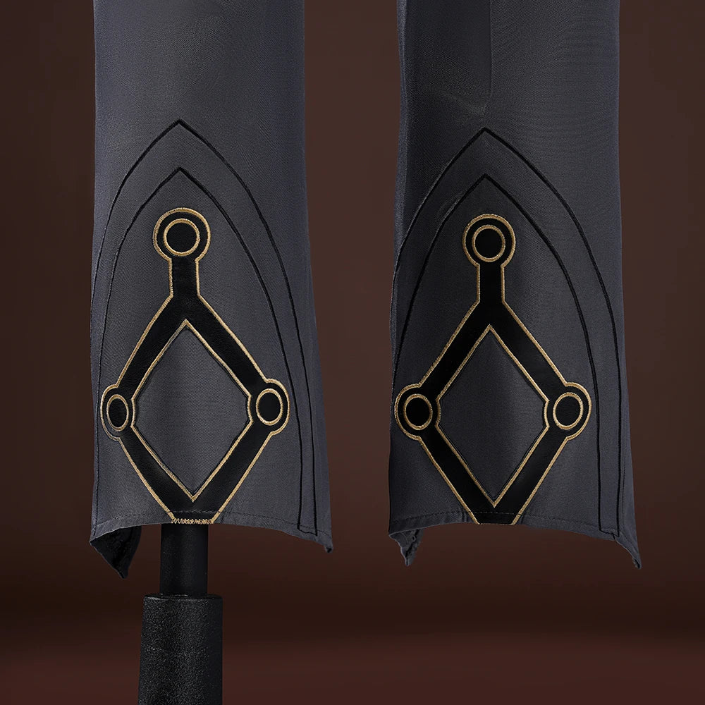 iCoser Honkai Star Rail Anaxa Cosplay Costume Wig Uniform Outfit Anaxagoras Grove of Epiphany Amphoreus Halloween for Women Men