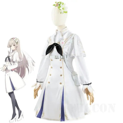 Blue Archive Kirihuji Nagisa Cosplay Costume Set Polyester Asian Size