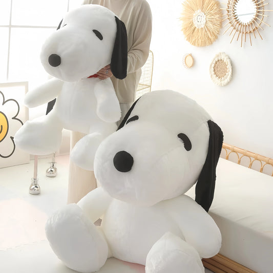 Big Size Snoopy Plush Toy Kawaii White Dog Toy Snoopy Pillow Lovely Snoopy Stuffed Doll Animal Xmas Girlfriends Gifts