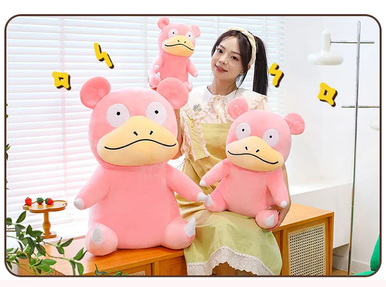 30/50/70cm Big Size Pokemon Slow Poke Anime Plush Stuffed Doll Room Decoration Plushies Kawaii Pillow Ornaments Children's Gifts