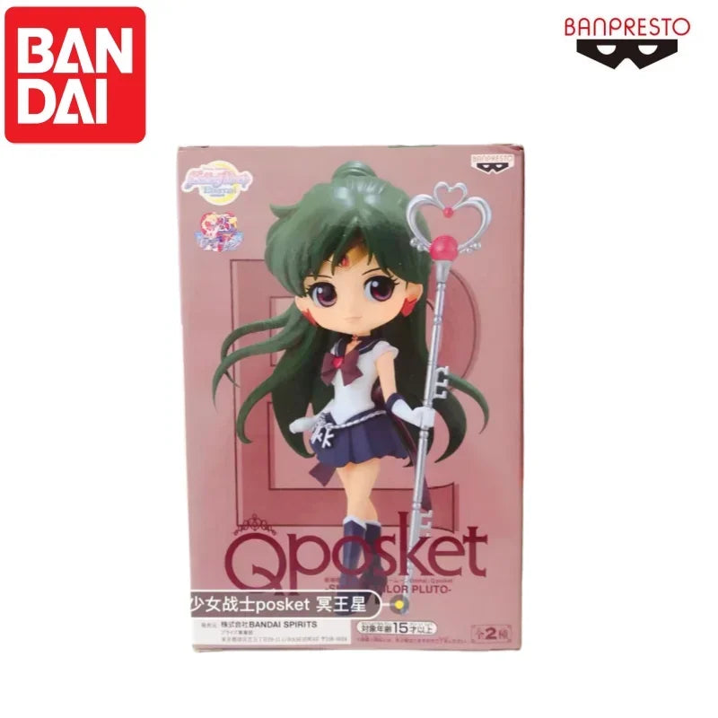 Bandai Sailor Moon Action Figuarts Qposket Aino Minako Super Mercury Collectible Model Ornaments - 01