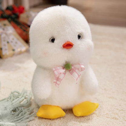 Cartoon Farm Animal Cute Duck Plush Toy Kawaii Plushies Yellow White Baby Duck Soft Doll Birthday Gift For Girl Boy