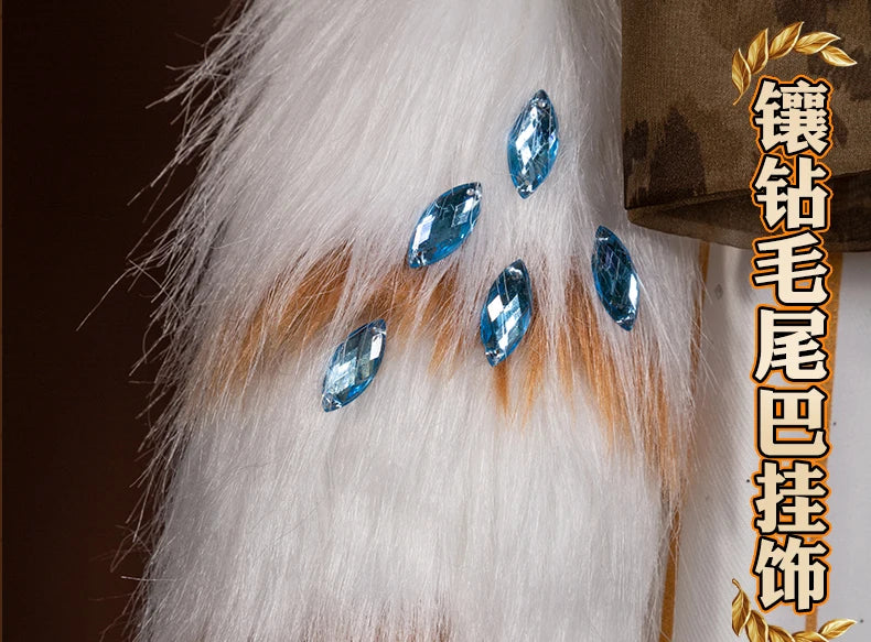 Identity V Prospector Cosplay Costume Wig Norton Campbell Uniform Gambler in The Spotlight Halloween for Women Men Carnival Prop