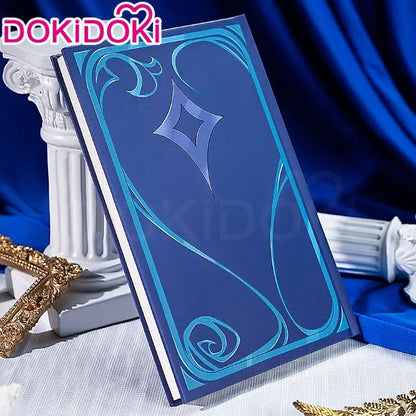 IN STOCK Dahlia Ifa Wig Game Genshin Impact DokiDoki Men Pink Hair Mondstadt Ifa Cosplay Dahlia Book Prop Free Wig Cap