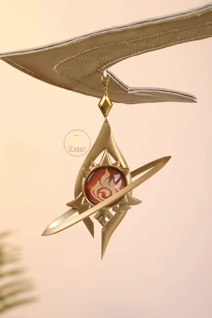 Genshin Impact Alice Cosplay Costume Wig Dress Uniform Headwear Carnival Halloween Party Women Girls Holiday Role Play Outfit