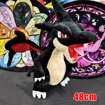 70cm Pokemon Lucario Large Plush Toys Greninja Zeraora Cinderace Glaceon Stuffed Giant Pokémon Eevee Anime Kids Christmas Gift
