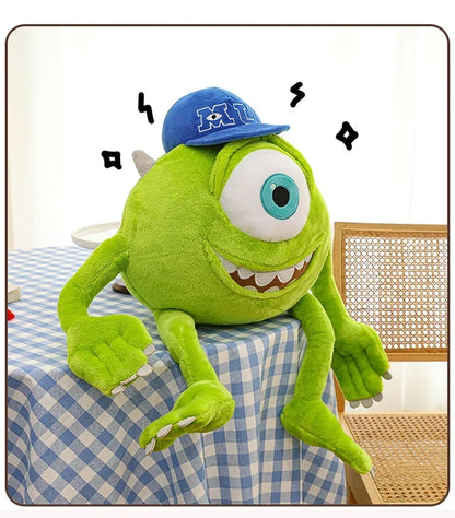 80cm Big Size Disney Mike Wazowsky Monsters University Monsters, Inc. Plushies Pillow Doll Stuffed Animal Cartoon Anime Toy Gift