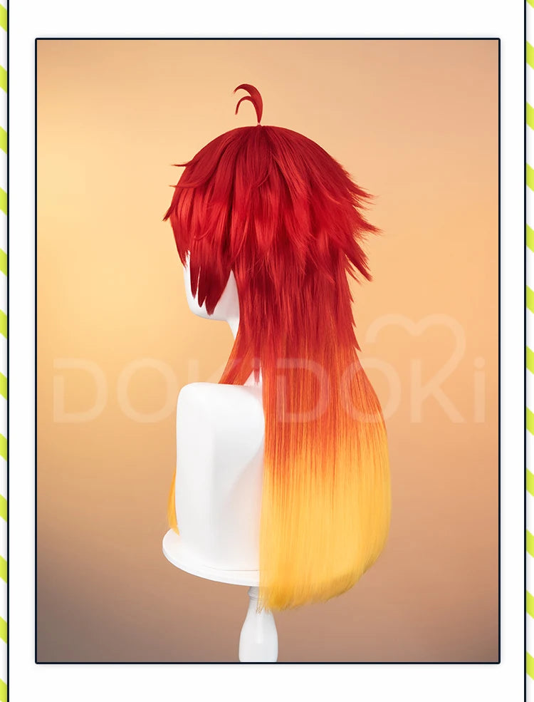 IN STOCK Haruka Sakura Chika Takiishi Wig Anime Wind Breaker Cosplay DokiDoki 32cm Short Hair Haruka Sakura Cosplay Free Cap