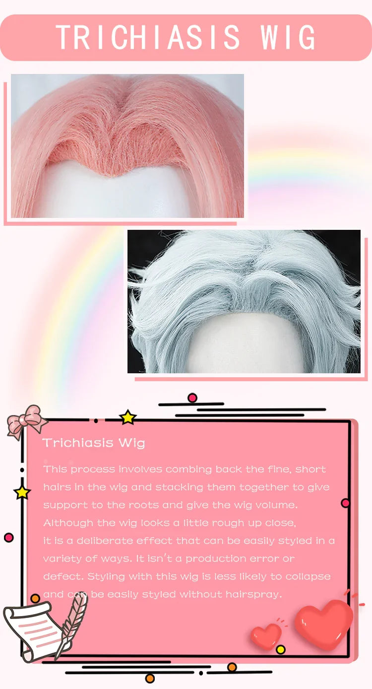 IN STOCK Evernight Cyrene Dan Heng Wig Game Honkai: Star Rail DokiDoki Dan Heng Permansor Terrae Horns Cyrene 120cm Wig