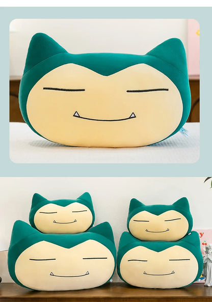 55/65/80CM Big Size Pokemon Snorlax‌ Plushies Kabigon Kawaii Cartoon Anime Plush Bolster Comfortable Soft Doll Children Gift