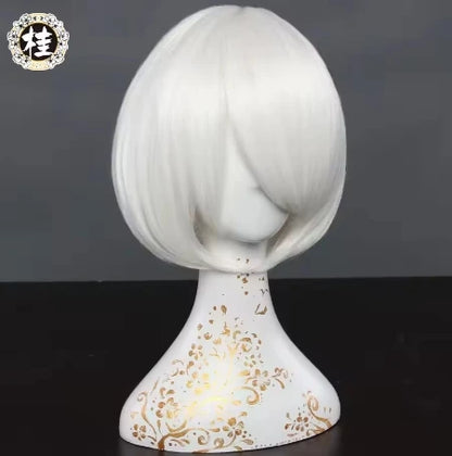 LAST BATCH UWOWO Game 2B Collab White Cosplay Costume Maid Dress Halloween Costume