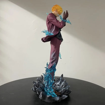 25cm One Piece Sanji Standing Anime Figure PVC Model Collectible Statue Gift Toy