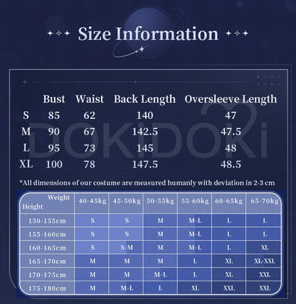 Heroine MC Deepsea Waves Cosplay Costume Game Love and Deepspace DokiDoki-SR Bride of the Sea God Rafayel Cosplay