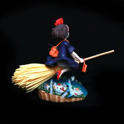 Kiki Anime Girl Collectible Figure Trendy Toy Model Little Witch Limited Time Exclusive Delivery  Accessories Table Decorations