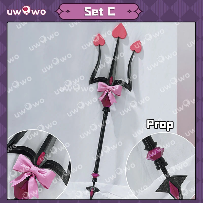 UWOWO Collab series: Game Identity V Blood Queen Mary Cosplay Costume Purple Costume