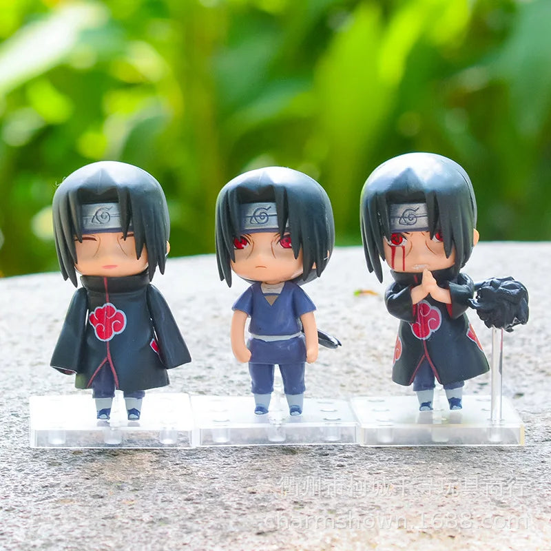 15cm Bandai Naruto Uchiha Itachi PVC Action Figure Anime Model Doll Collectible Toy Gift - 11cm / No Box