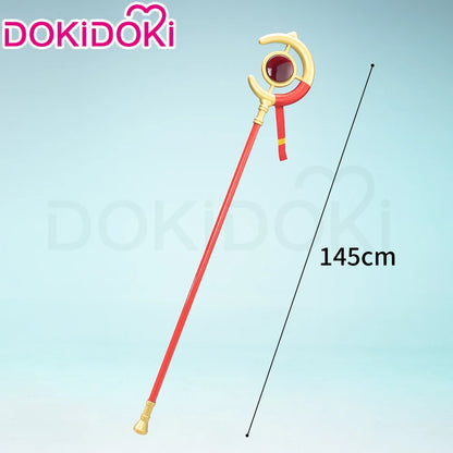 Frieren Fern Ubel Stark Cosplay Props Anime Frieren: Beyond Journey's End DokiDoki Mace 160cm Fern Frieren Prop Detachable