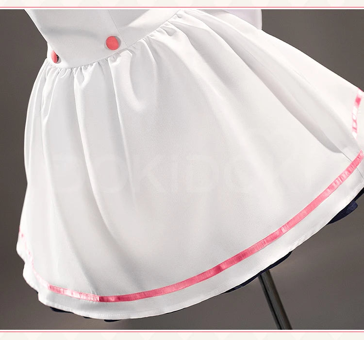 IN STOCK Ayase Momo Maid Cosplay Costume Anime Dandadan【XS-3XL】DokiDoki-N Women Maid Cute Dress DAN DA DA Momo Ayase Plus Size