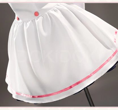 IN STOCK Ayase Momo Maid Cosplay Costume Anime Dandadan【XS-3XL】DokiDoki-N Women Maid Cute Dress DAN DA DA Momo Ayase Plus Size