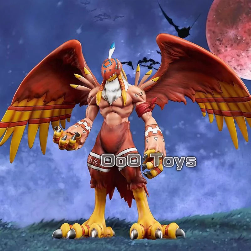 18cm Digimon Adventure Garudamon PVC Figure Model Statue Collectible Toy Gift - 19cm