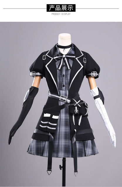 Game Magical Girl Witch Trials Nanoka Kurobe Cosplay Costume Wig Uniform Hat Headwear Halloween Party for Women Girls Carnival