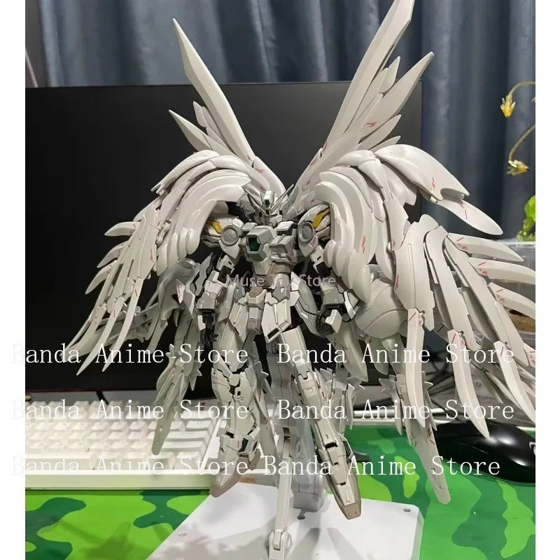 Daban 8827 MG 1/100 Wing Snow White Prelude Fix Model Kit XXXG-00YSW Assembly Action Figure Plastic Custom Toy