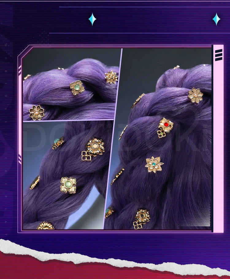 IN STOCK Rumii Miraa Zoeyy Cosplay Earrings DokiDoki Metal Headwear Earrings Rumii Headdress Halloween Cosplay Accessories