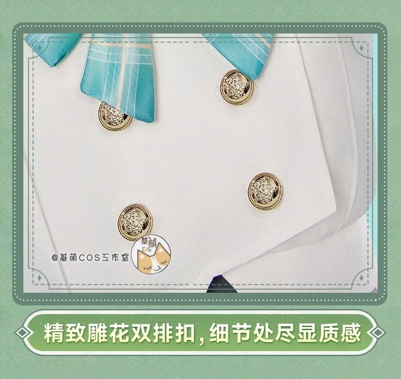 Firefly Cosplay Costume Spring Missive Outfit JK Uniform Honkai Star Rail New Skin Metal Props Halloween Party Women Girl iCoser