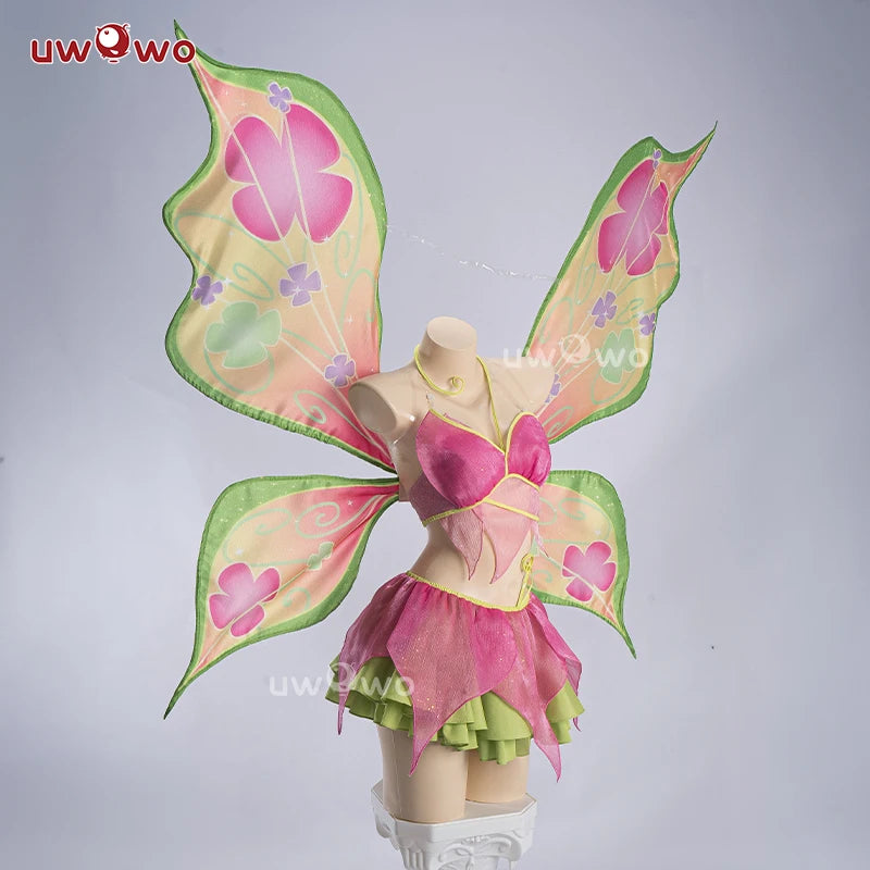 PRE SALE UWOWO Flora Cosplay Anime Flora S4 Fairy Club Transformation Cosplay Costume S-3XL Halloween Costume