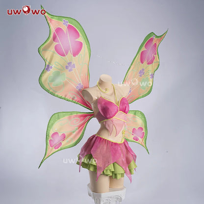 PRE SALE UWOWO Flora Cosplay Anime Flora S4 Fairy Club Transformation Cosplay Costume S-3XL Halloween Costume