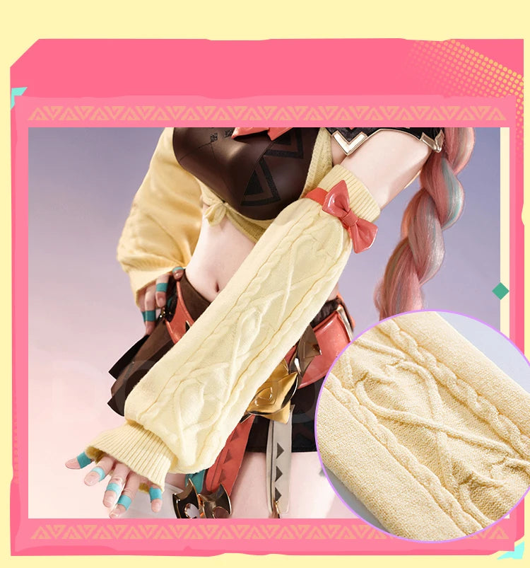 IN STOCK Varesa Cosplay Costume Game Genshin Impact【S-5XL】DokiDoki-SR Women Cute Halloween Cosplay Varesa Wig Plus Size