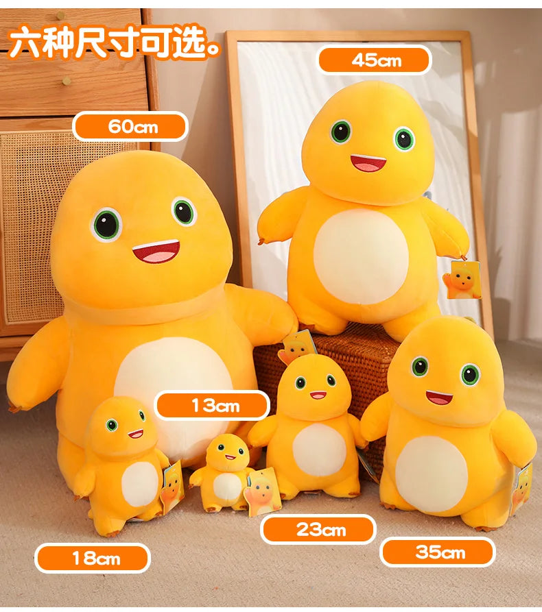 Soft Cute Nailong Milk Dragon Plush Toy Stuffed Cartoon Animals Smile Dinosaur Cuddly Plushie for Kids Boy Birthday Gift Xmas